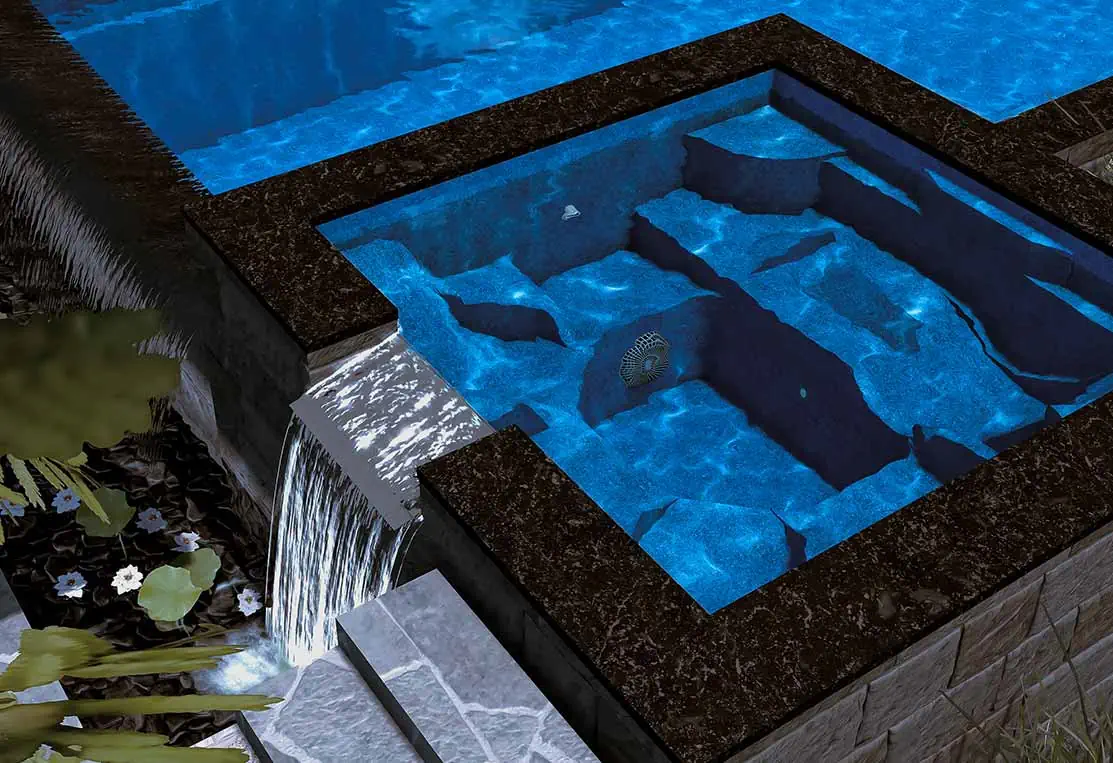 The Jewel spa by Aviva Pools