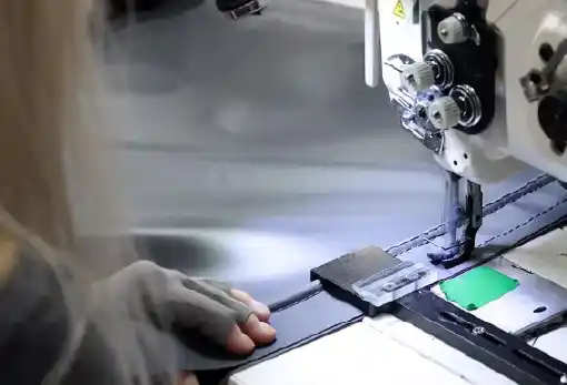 Acrylic coated pool covers