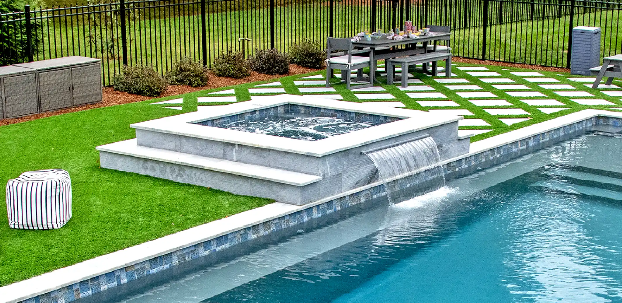 Pool enhancements: spas